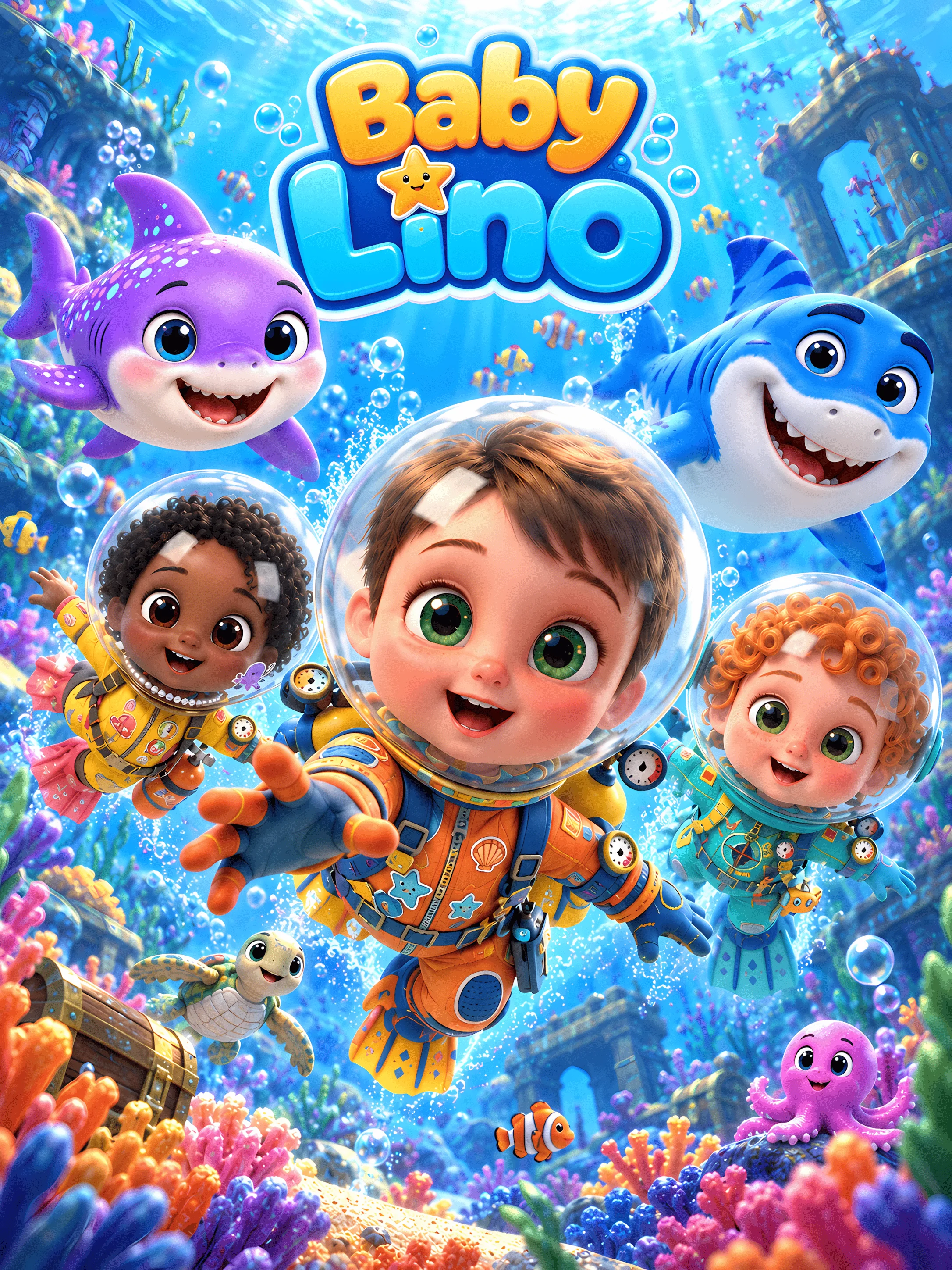 Baby Lino: Joyful Nursery Rhymes, Animal Friends & 3D Character Adventures for Toddlers